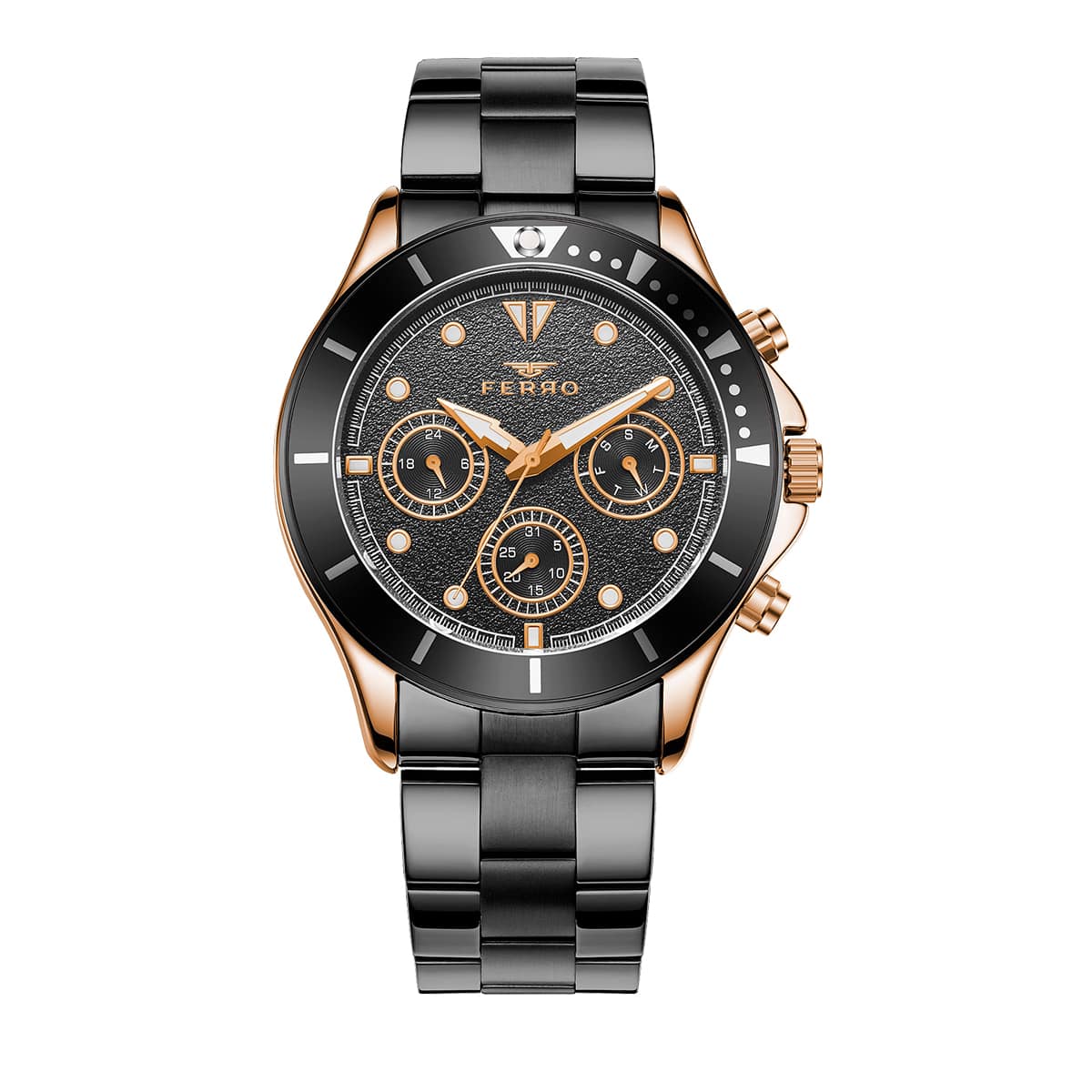 MONTRE HOMME M.FONCTION ACIER